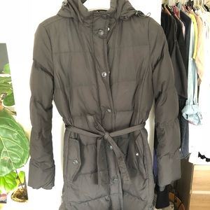 JCREW Puffer Coat - Black